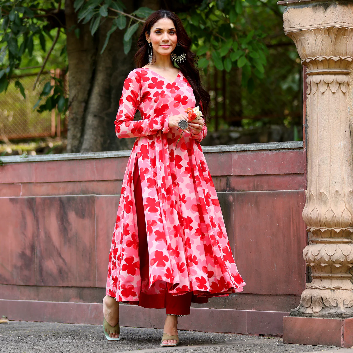 Darshi Floral Georgette Set - Image 2