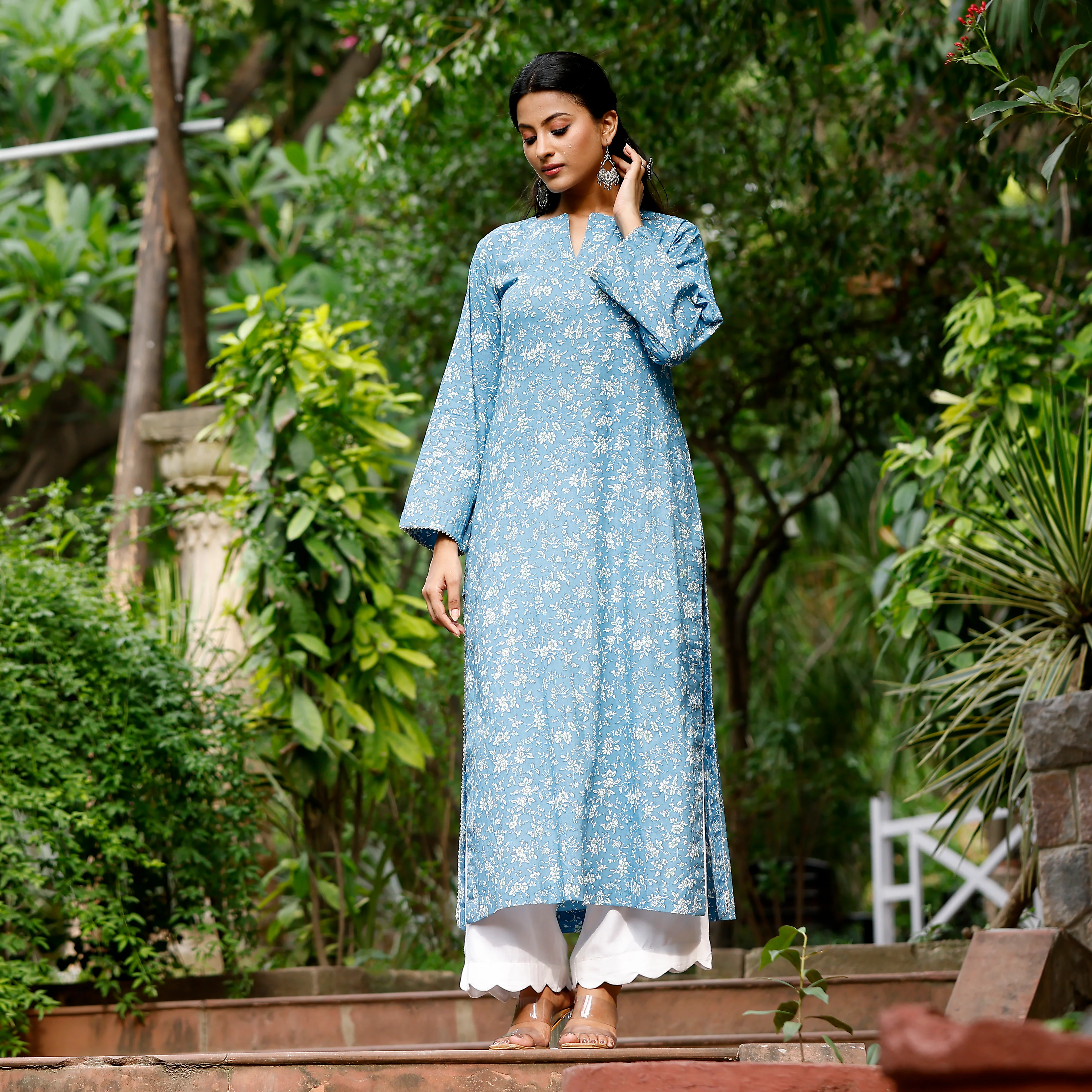 Dhanyasri Cotton Printed  Kurta - Image 9