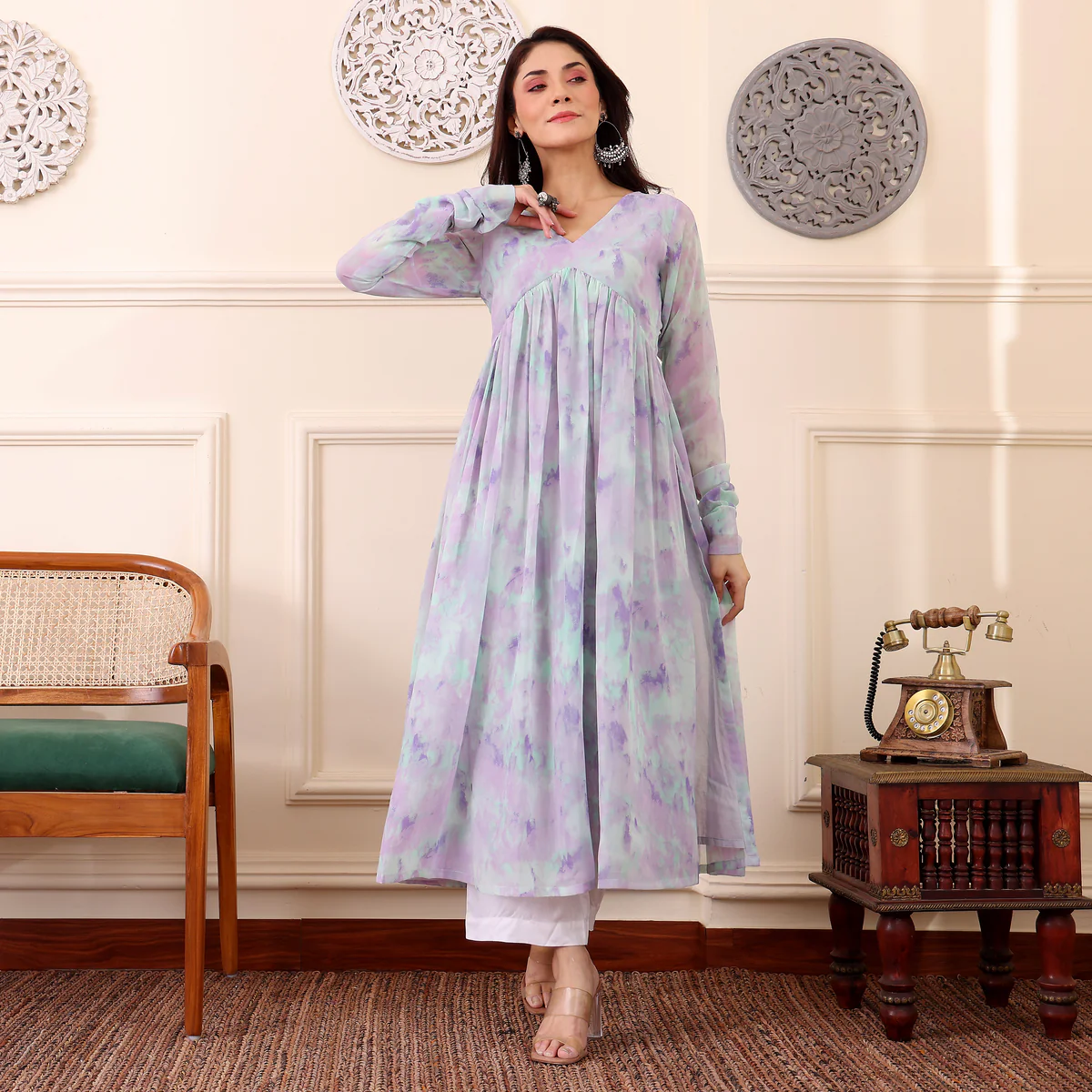 Remisa Georgette Kurta - Image 8