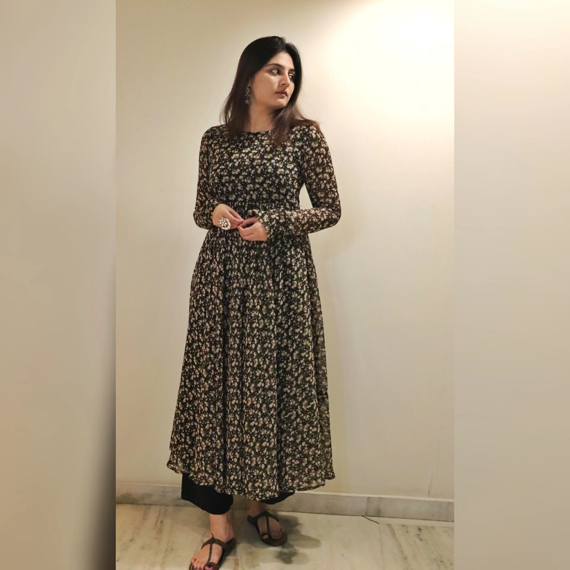 Zoya floral kameez